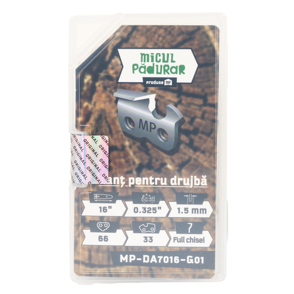 Lant Micul Padurar, 16'' .325'' 1.5mm 66P 33D full-chisel
